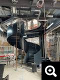 3 - RFEM - spiral metal staircase - London